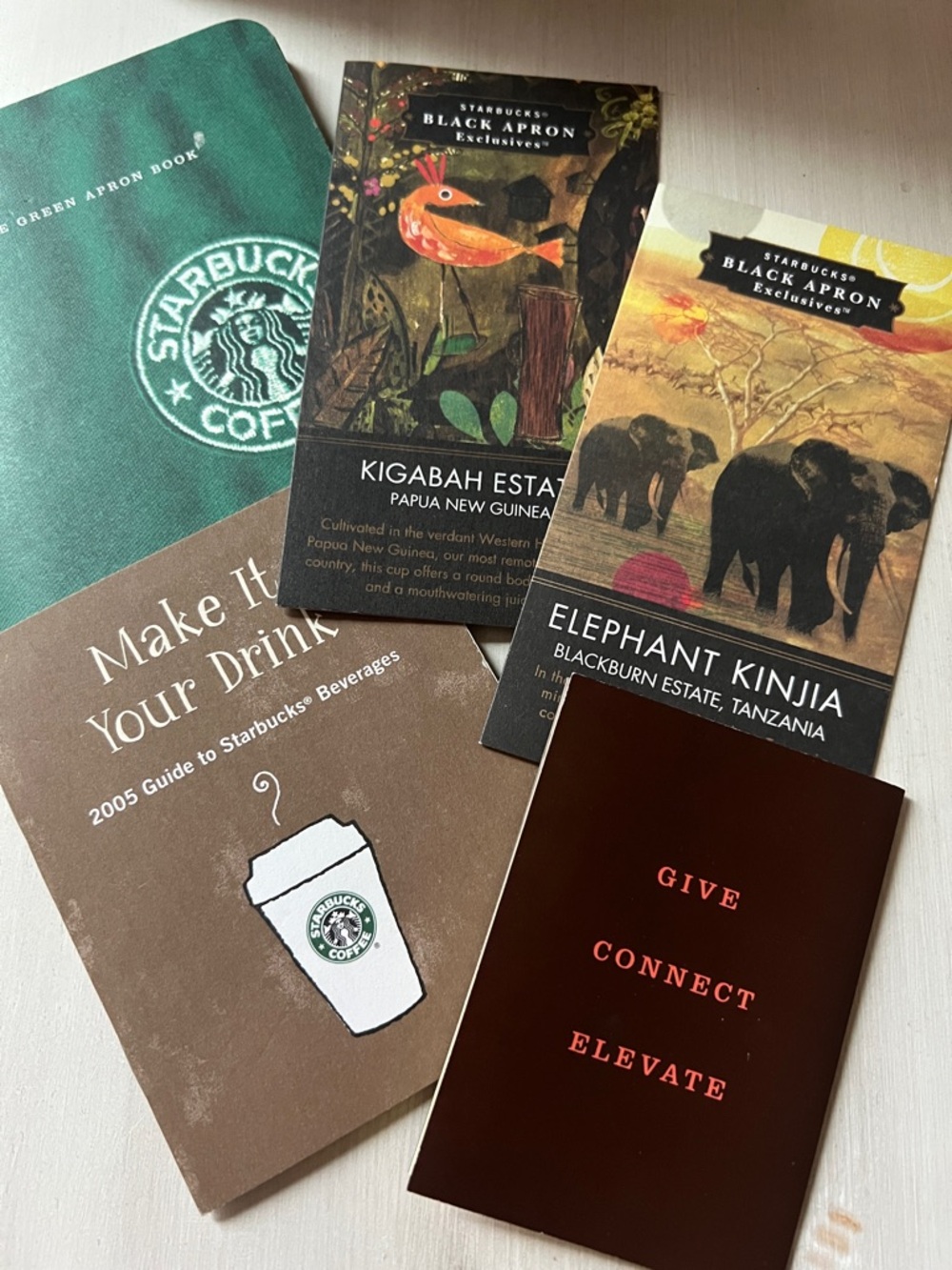 Early 2000’s Starbucks Booklet & Collectibles